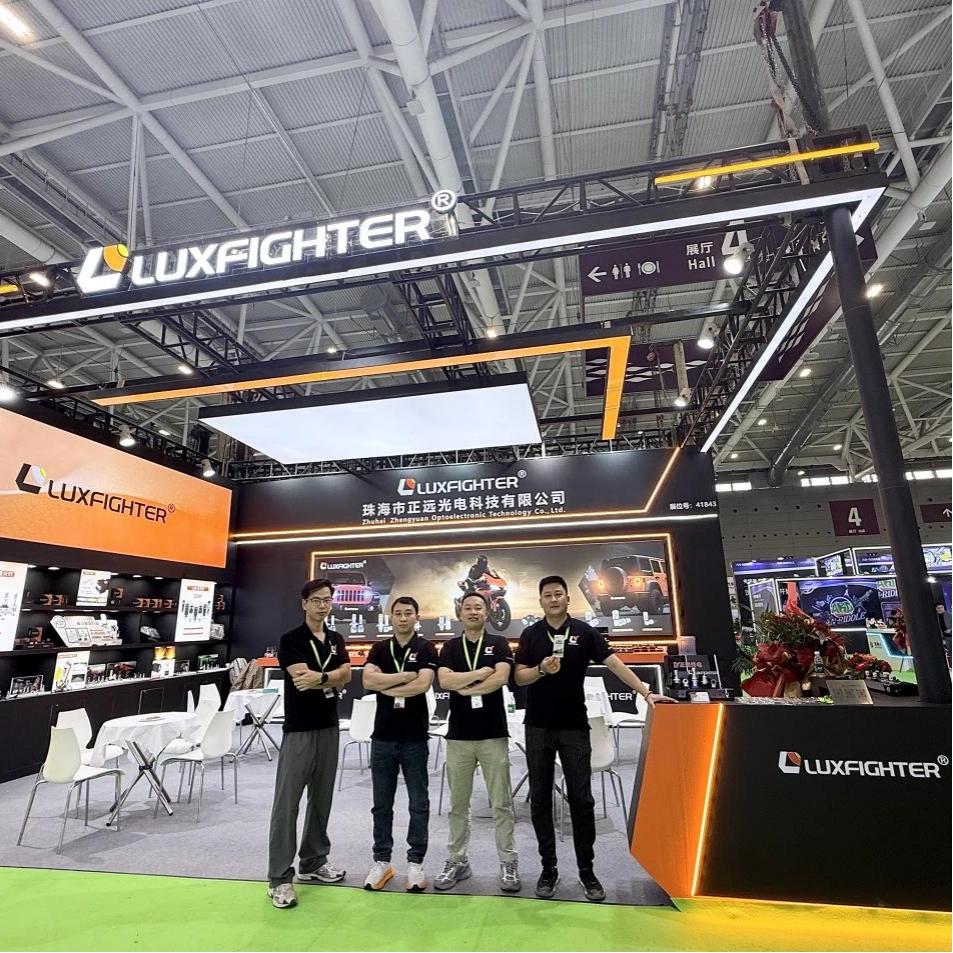 LUXFIGHTER apresenta soluções premium de iluminação LED na 2026 Shenzhen Jiuzhou Auto Expo