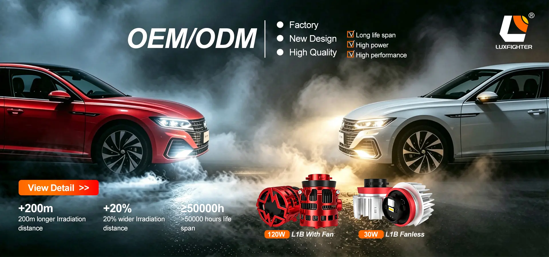 Série Q36-60W 6000LM
